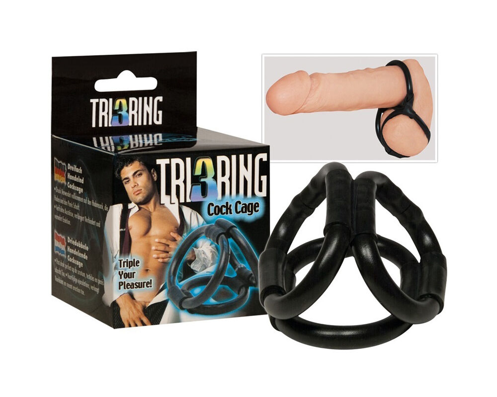Három péniszgyűrű, X-Basic három részes péniszgyűrű szett - Lovetoy péniszgyűrű