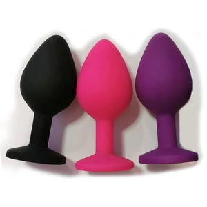 Silicone Anal Plug Medium - Szilikon anális dugók közepes méretben