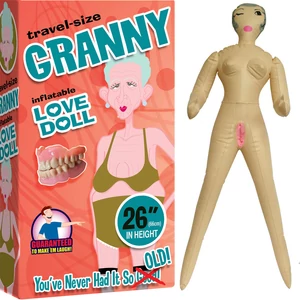 Granny Mini Love Doll - 66 cm magas, felfújható guminő