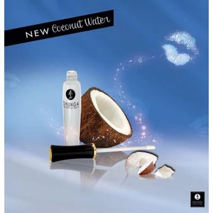 Kókusz ízű, Shunga Divine Art Oral Pleasure Lip Gloss - Szájfény orális szexhez. Forró és hűvös érzés - 10 ml