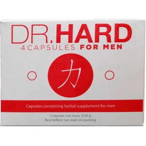 Dr Hard - Potencianövelő, vágyfokozó 4 db