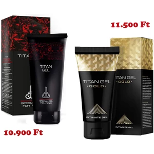 TITAN GEL - Speciális gél a keményebb péniszért - 50 ml