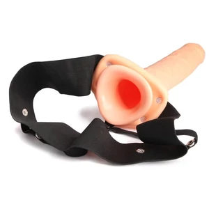 25 cm Hollow Strapon - On Felcsatolható, üreges műpénisz