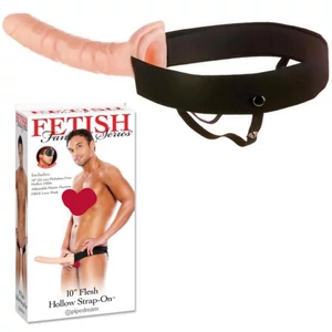 25 cm Hollow Strapon - On Felcsatolható, üreges műpénisz