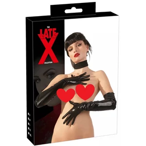 Latex kesztyű, hosszú, M-es méretben
