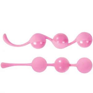 Adam &amp; Eve Kegel Ball Trio - 3 db-os, szilikon gésa golyósor