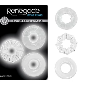 Renegade Dyno Penis Rings - 3 db péniszgyűrű