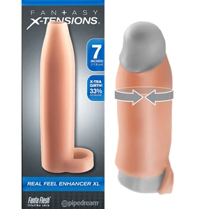 Fantasy X-Tensions Real Feel Enhancer XL - Pénisz vastagító élethű anyagból