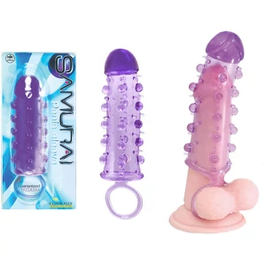 Samurai Penis Sleeve - Péniszköpeny, hosszabbító hüvely stimuláló
