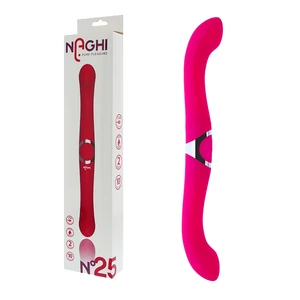 Naghi No.25 Rechargeable Double Vibe - Szilikon dupla vibrátor