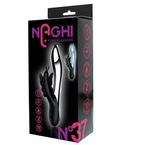 Naghi No 37 - Világító, csikló-karos USB töltős vibrátor