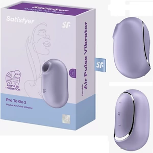 Csikló szívogató vibrátor Satisfyer Pro To Go 2
