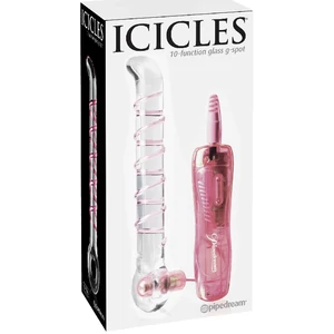 Glass Teaser 10 function - G-folt stimuláló dildó, dong, üveg vibrátor