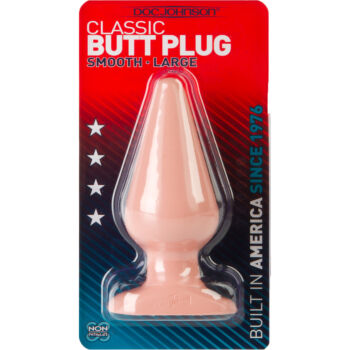 Classic Butt Plug Smooth Large - Nagy análdugó