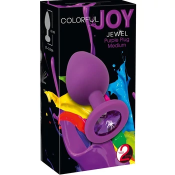Silicone Anal Plug Medium - Szilikon anális dugók közepes méretben