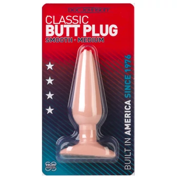 Butt Plugs Smooth Classic Medium - Közepes análdugó