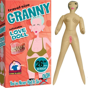 Granny Mini Love Doll - 66 cm magas, felfújható guminő