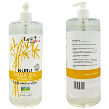 Nuru aqua oil massage gel - 1 liter