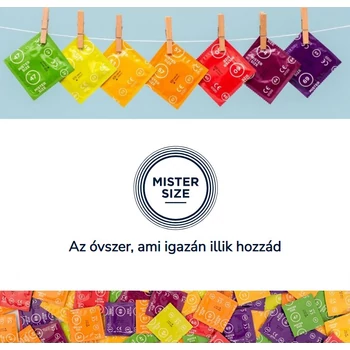 Mister Size - Kisebb méretű óvszerek 47-es és 49-es (10 db)