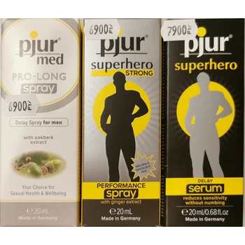 Pjur márkájú ejakulációt késleltetők - 20 ml