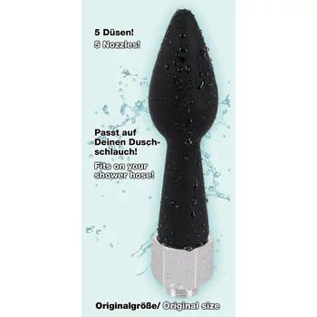 Rear Splash Anal duche Silicone - Intim mosó-fej tusolócsőre