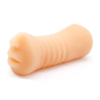Dual Side Mouth/Pussy - Száj/punci bejáratú, 12 cm-es maszturbátor