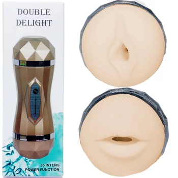 Double Delight - Vibráló maszturbátor