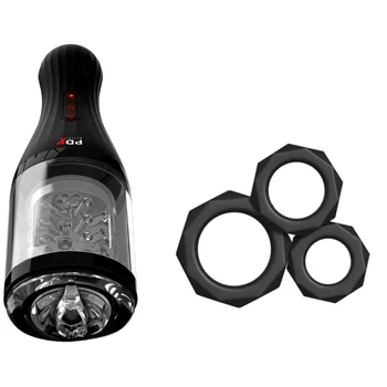 PDX Elite Rotobator - Forgó, makk stimuláló maszturbátor