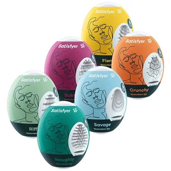 Satisfyer Egg - Lágy szilikon maszturbátor - Tenga Egg helyett