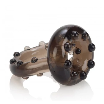 All Star Enhancer Ring - Füst színű, zselés, dupla péniszgyűrű