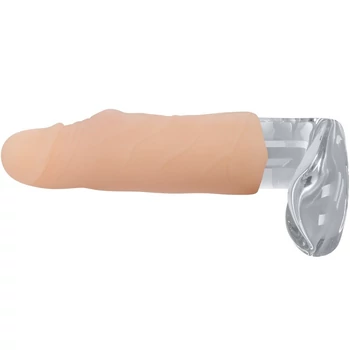 Nature Skin Penis Sleeve - Pénisz vastagító és hosszabbító