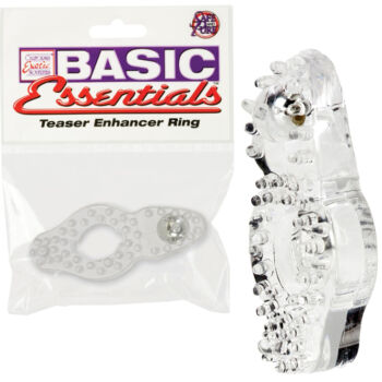 Basic Essentials Teaser Enhancer Ring - Erős szorítású péniszgyűrű