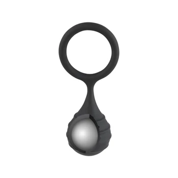 Cock ring & weight - Péniszgyűrű nehéz golyóval