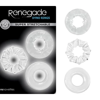 Renegade Dyno Penis Rings - 3 db péniszgyűrű