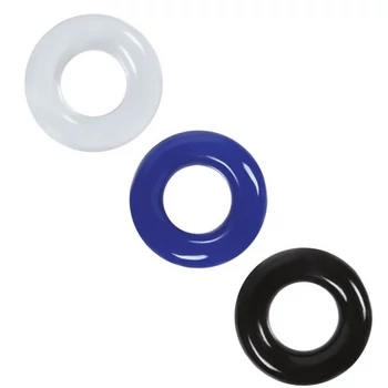 Ring set - 3 színű, 3 db-os péniszgyűrű szett