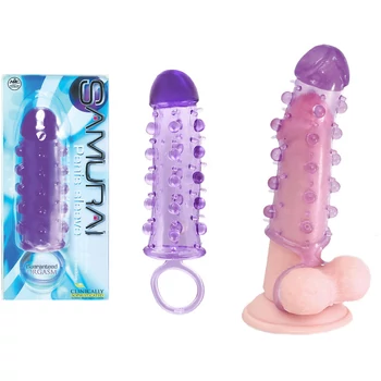 Samurai Penis Sleeve - Péniszköpeny, hosszabbító hüvely stimuláló
