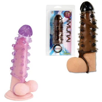 Samurai Penis Sleeve - Péniszköpeny, hosszabbító hüvely stimuláló