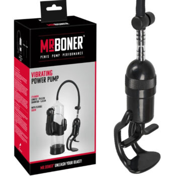 Mr. Boner Penis Pumpa - Vibráló péniszpumpa
