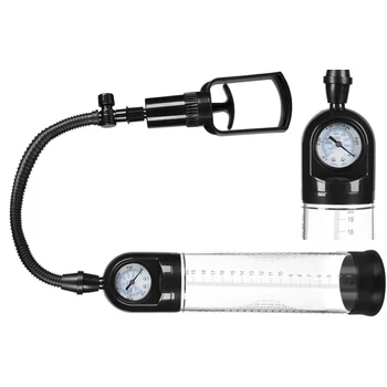 Vacuum Pump with manometer - Péniszpumpa nyomásmérővel