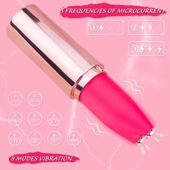 Lipstick Kelly - Rúzsvibrátor elektromos stimulálóval