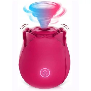 Rose Massager - Vibráló csikló szívogató (Womanizer helyett)