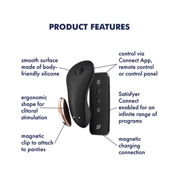 Satisfyer Little Secret Panty Vibrator - Bugyi-vibrátor