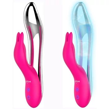 Naghi No 26 - Világító, csikló-karos USB töltős vibrátor