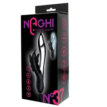Naghi No 37 - Világító, csikló-karos USB töltős vibrátor