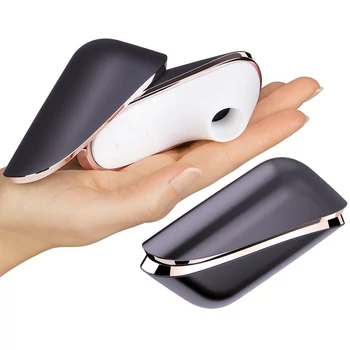 Satisfyer Pro Traveller - Mini csikló szívogató vibrátor - Womanizer helyett