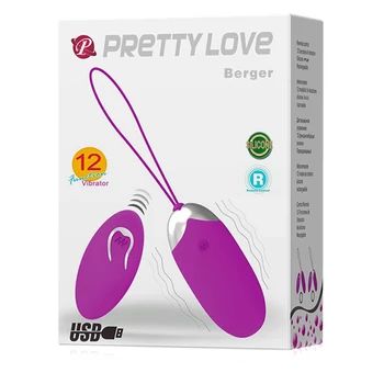 Pretty Love Berger Remote Control Egg - Távirányítható hüvelytojás