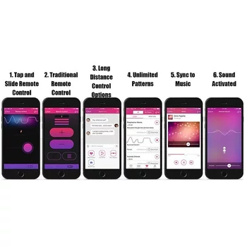 Lush by LOVENSE - Telefonos app-al irányítható hüvelytojás