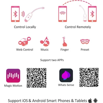 Magic Vini Telefonos app-al irányítható hüvelytojás