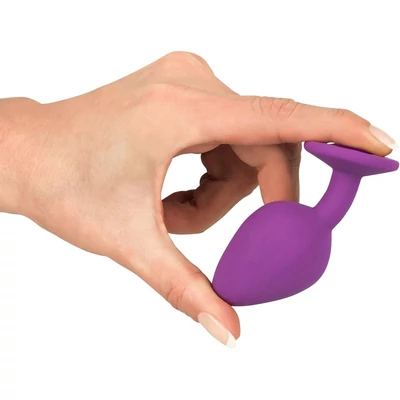 Silicone Anal Plug Medium - Szilikon anális dugók közepes méretben