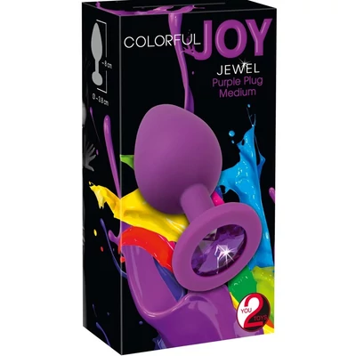 Silicone Anal Plug Medium - Szilikon anális dugók közepes méretben